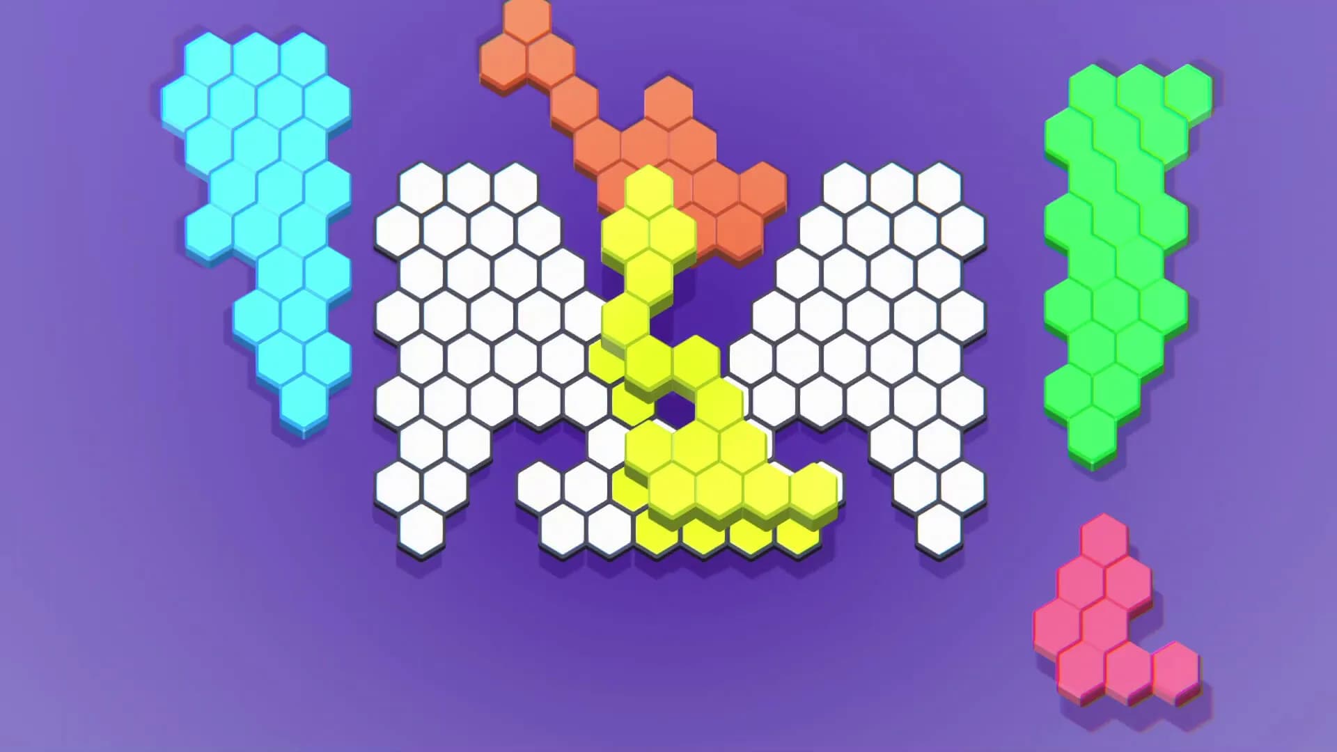 Hexagon Puzzle Blocks görsel 27