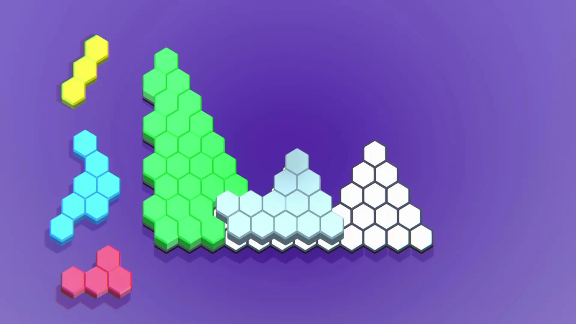 Hexagon Puzzle Blocks görsel 30
