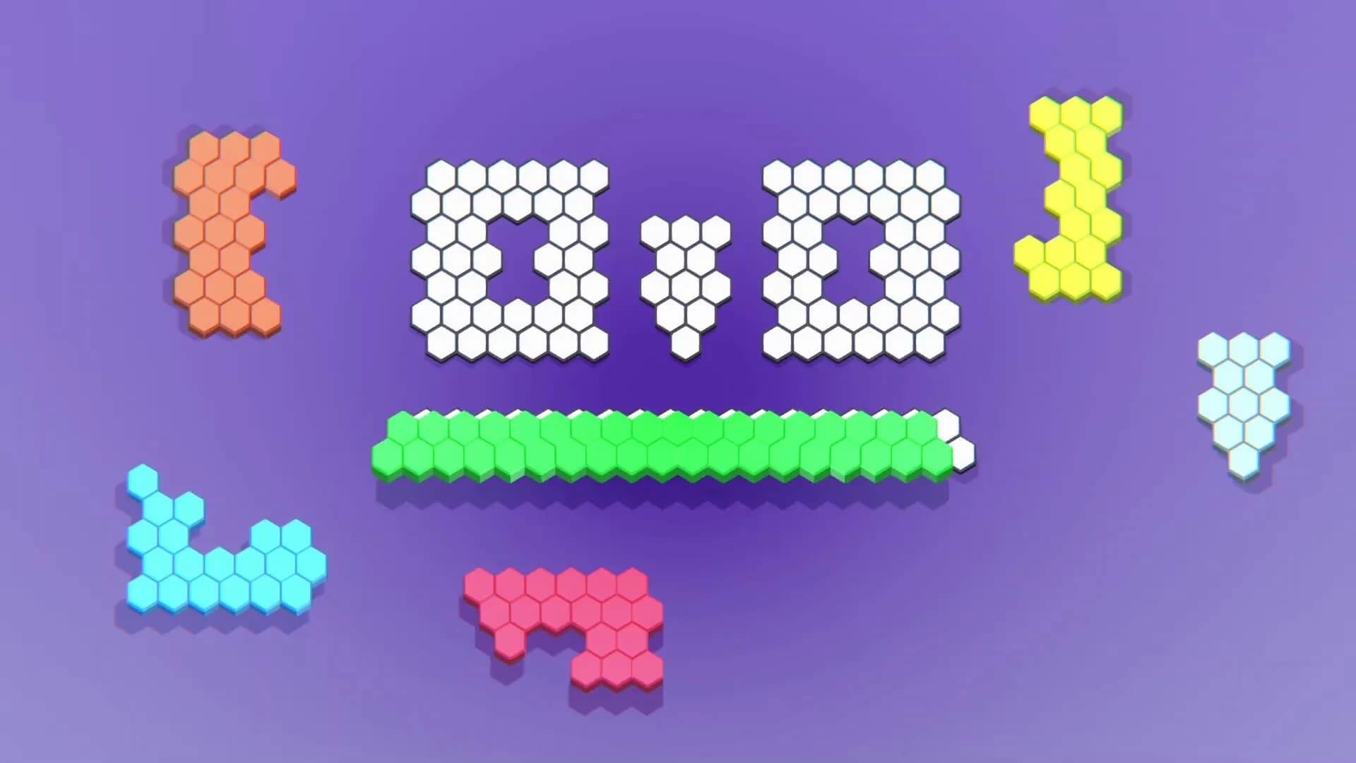 Hexagon Puzzle Blocks görsel 5