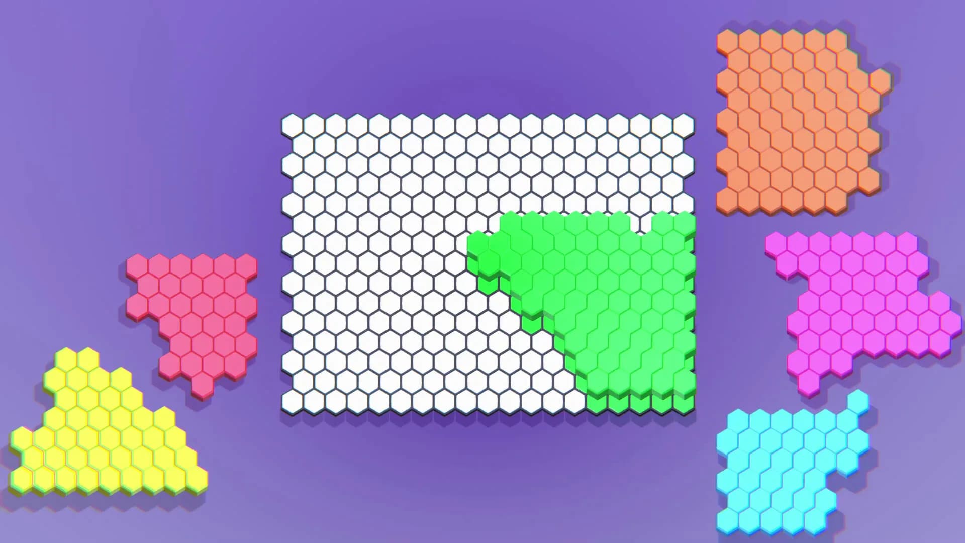 Hexagon Puzzle Blocks görsel 32