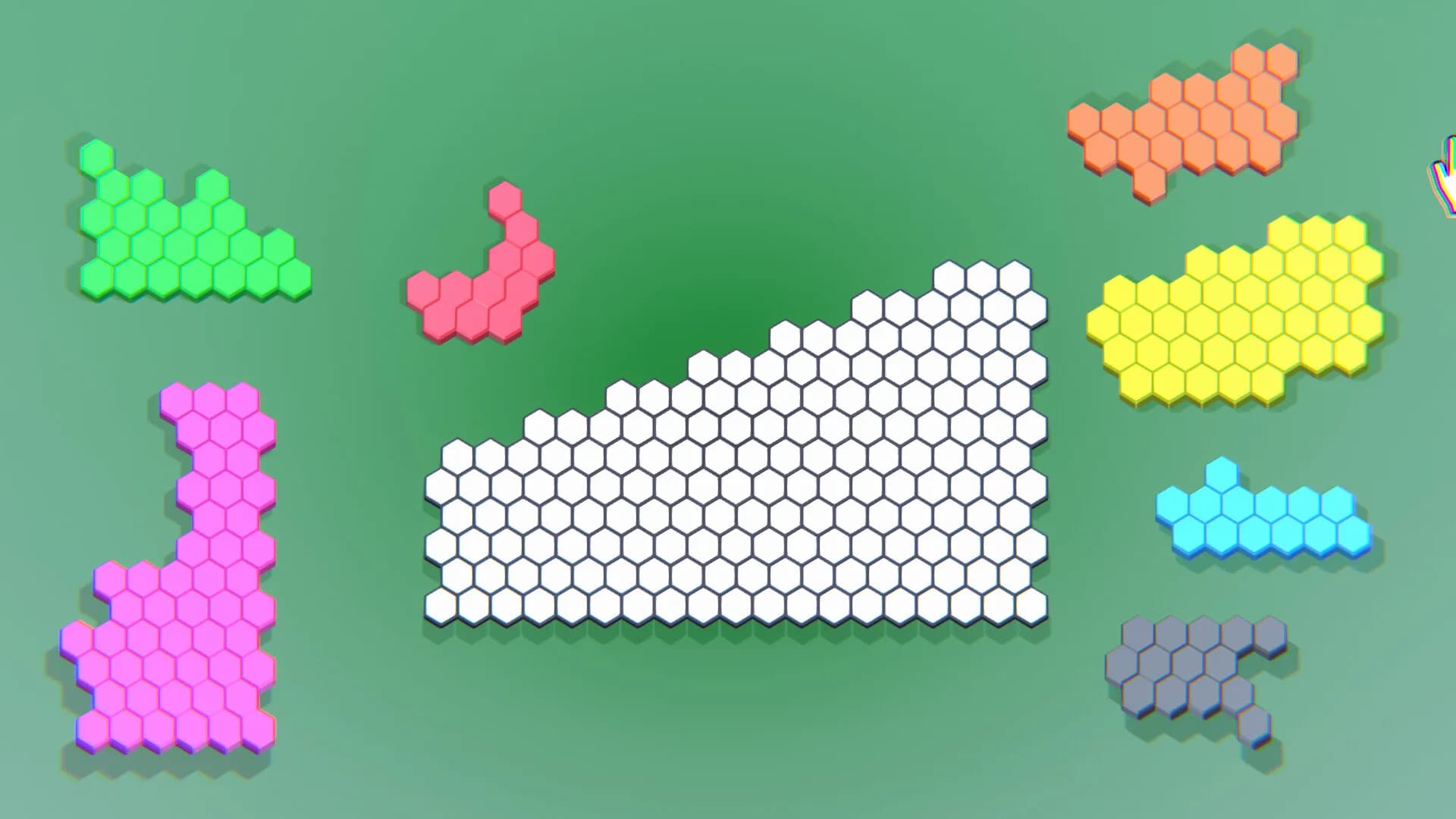 Hexagon Puzzle Blocks görsel 33