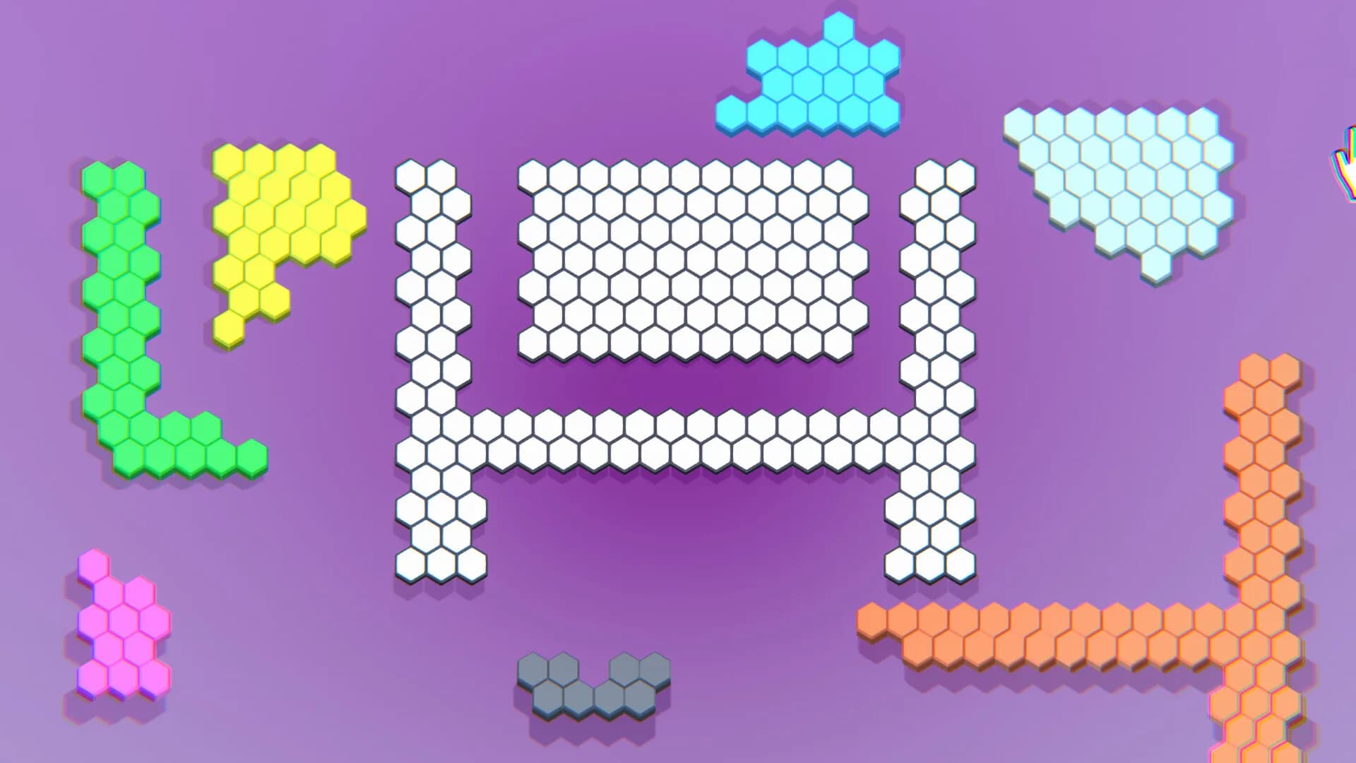 Hexagon Puzzle Blocks görsel 39