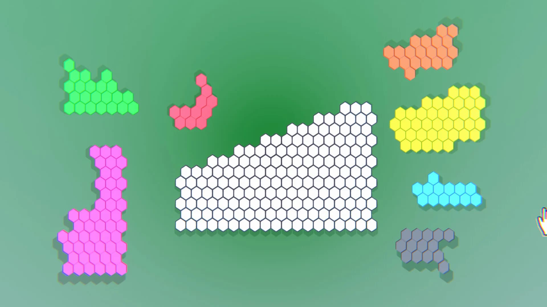 Hexagon Puzzle Blocks görsel 43