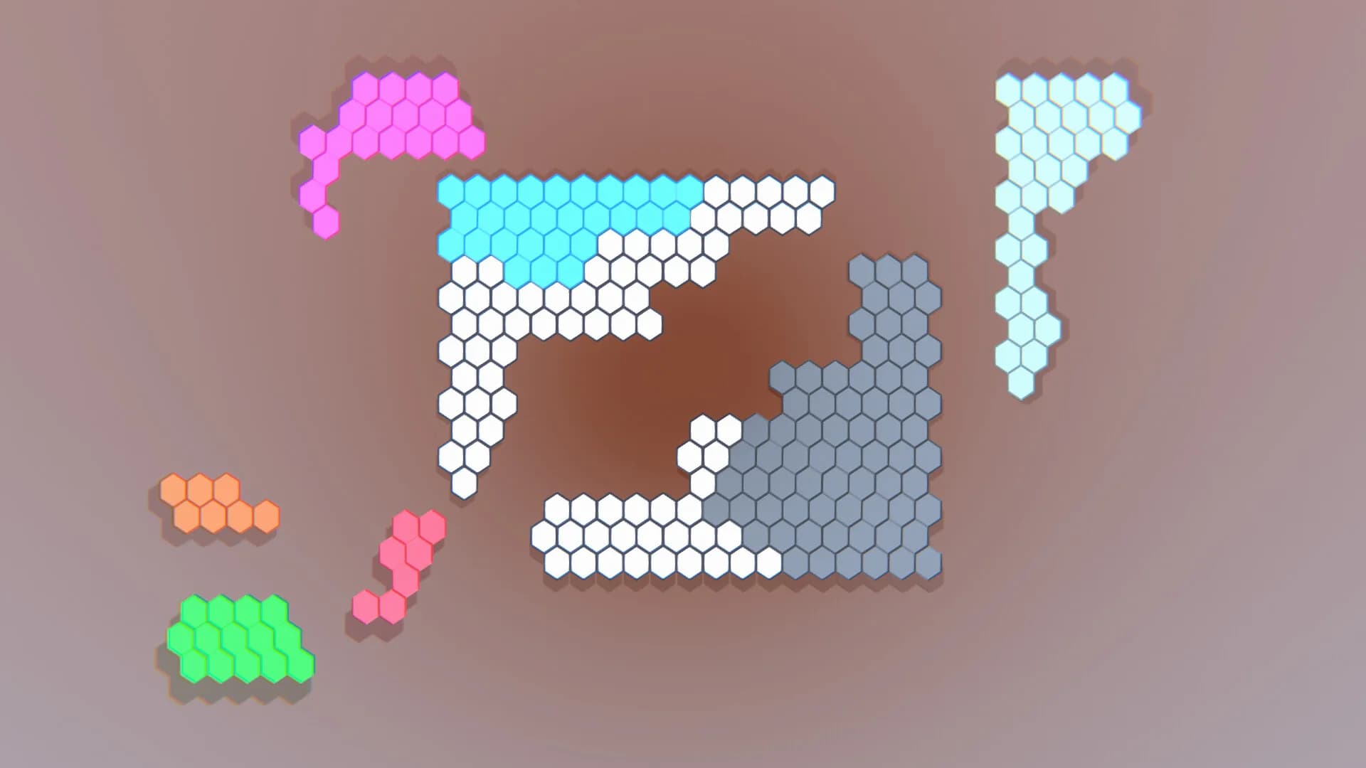 Hexagon Puzzle Blocks görsel 47