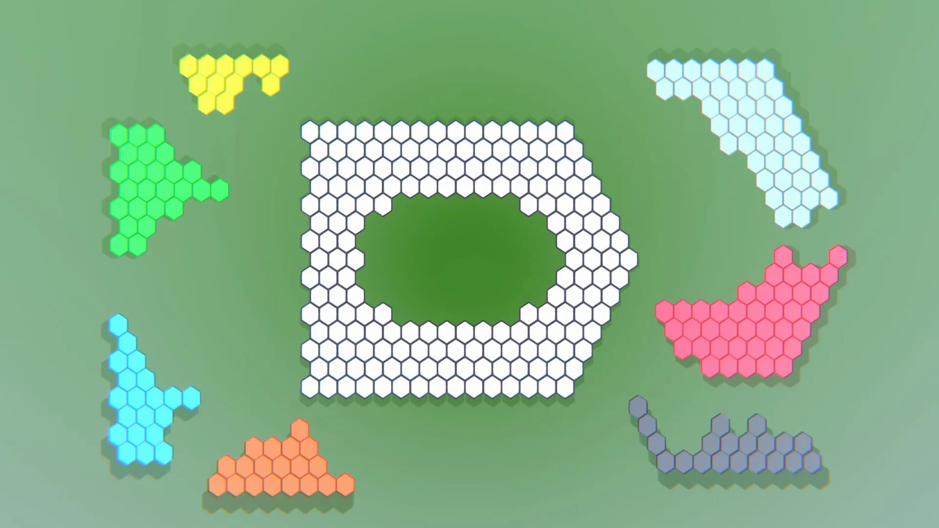 Hexagon Puzzle Blocks görsel 49