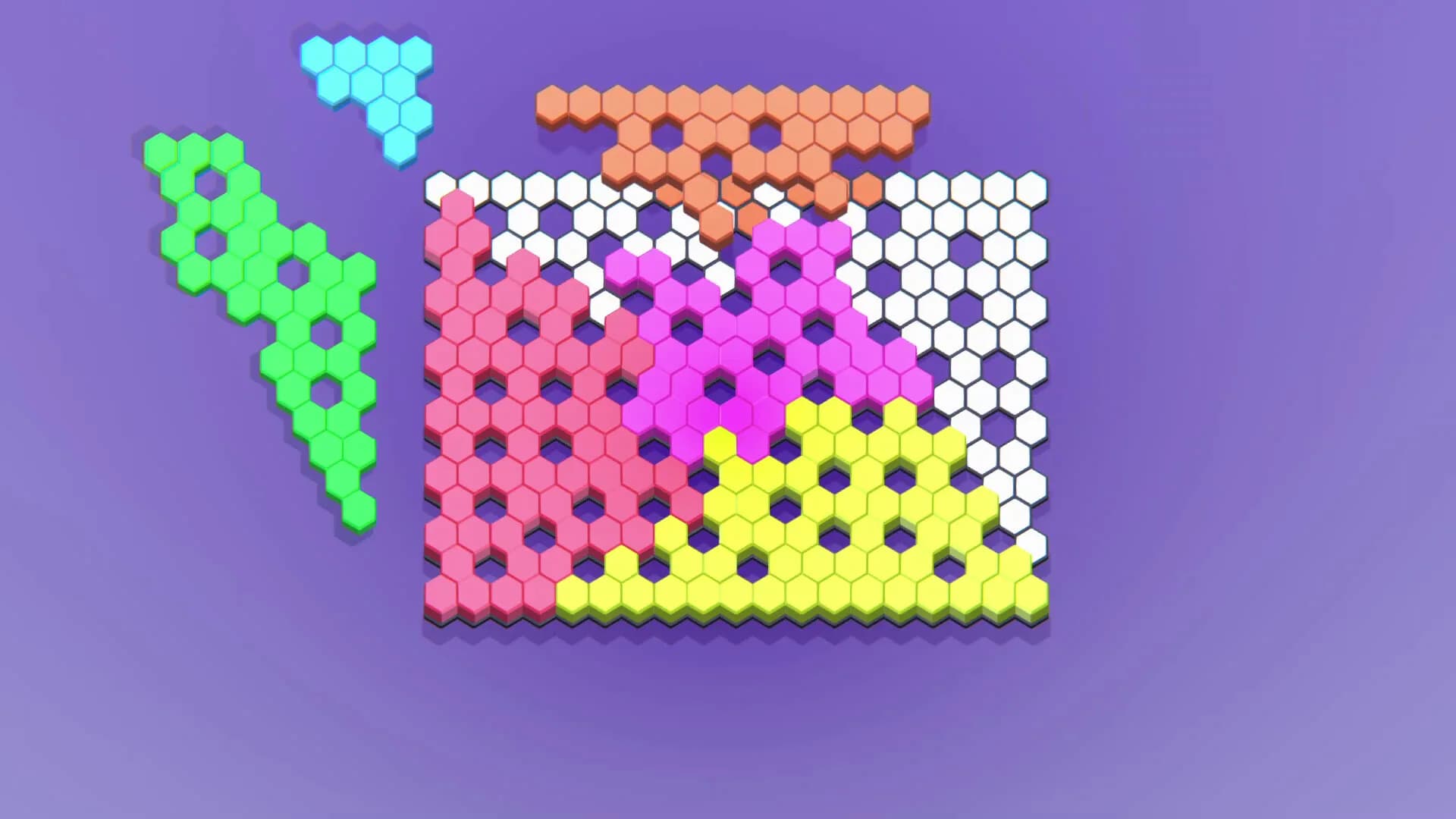 Hexagon Puzzle Blocks görsel 7