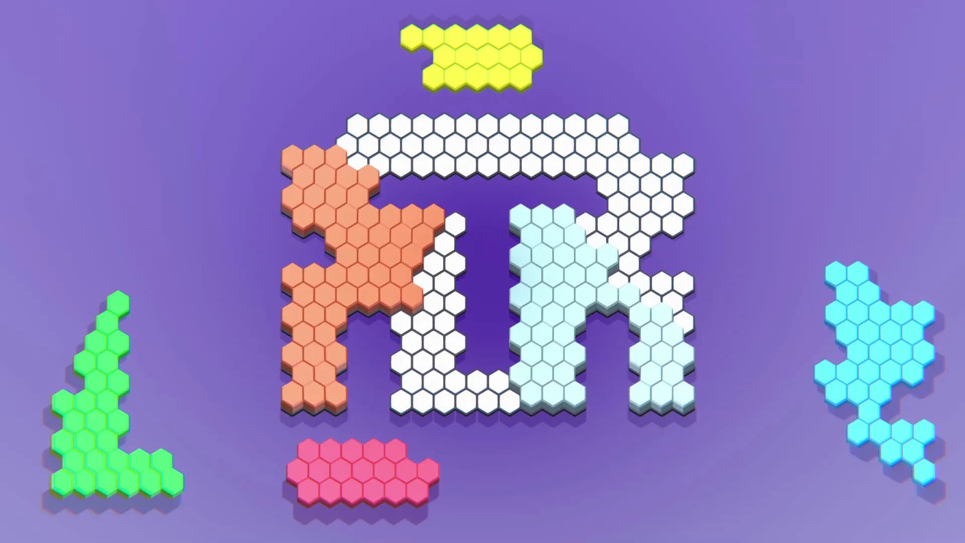 Hexagon Puzzle Blocks görsel 8