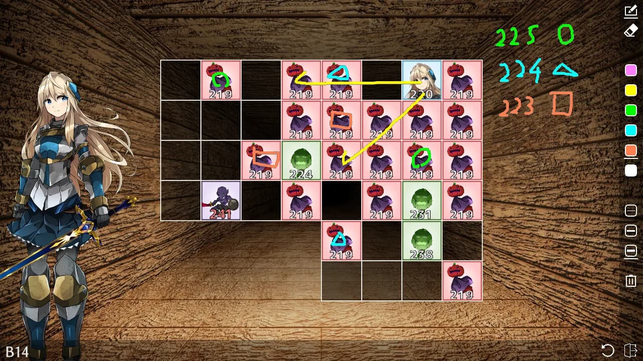 Dungeon in Grid Puzzles görsel 4