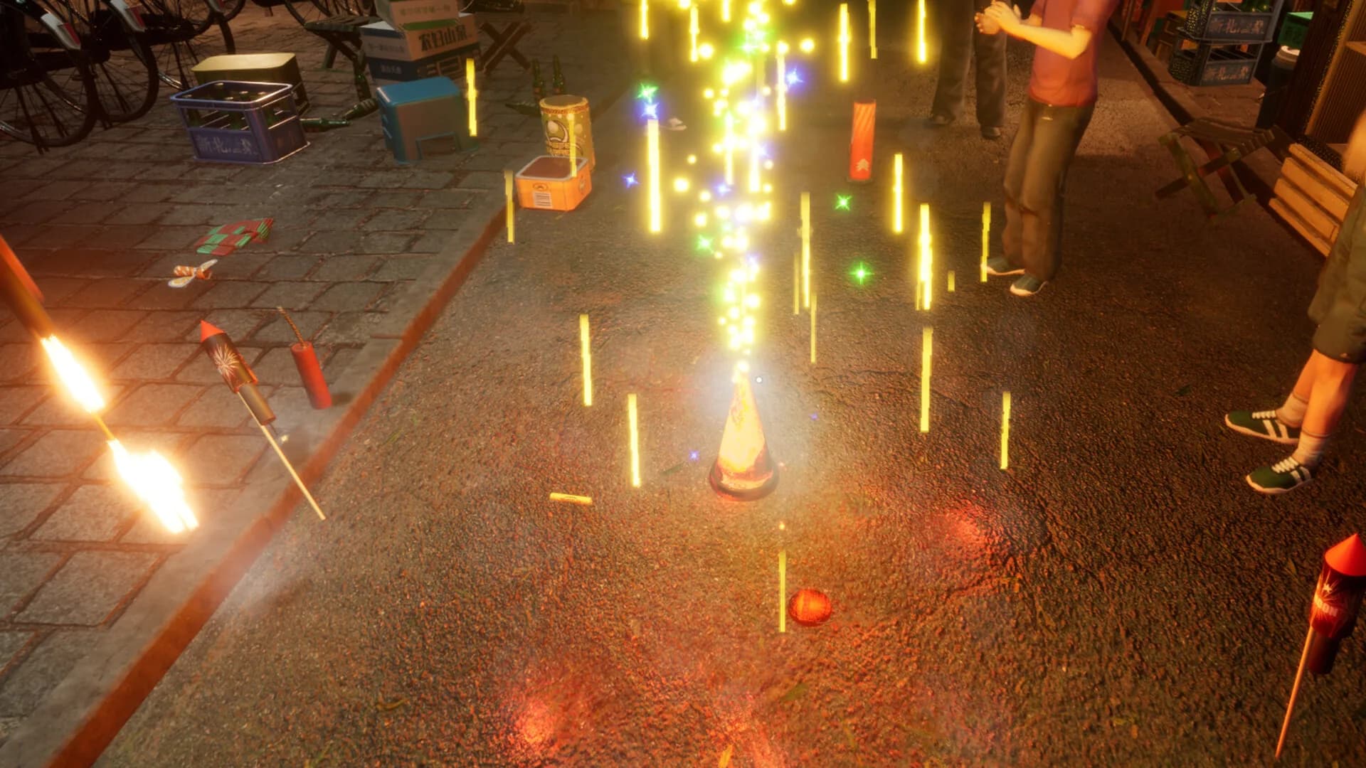 鞭炮&烟花：春节模拟器Firecrackers&fireworks：china new year simulation görsel 5