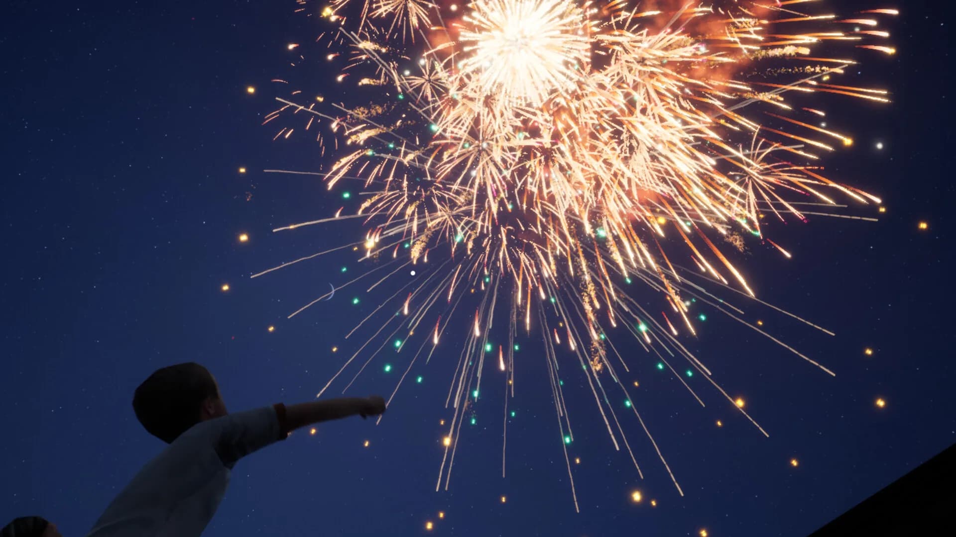 鞭炮&烟花：春节模拟器Firecrackers&fireworks：china new year simulation görsel 6