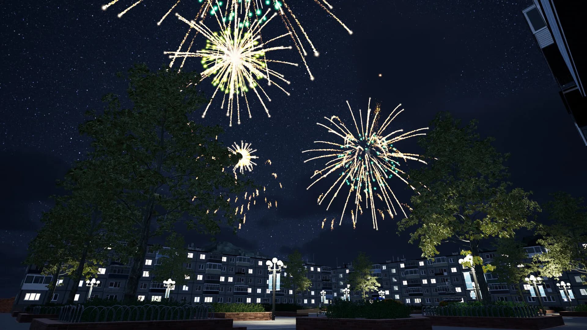 鞭炮&烟花：春节模拟器Firecrackers&fireworks：china new year simulation görsel 7