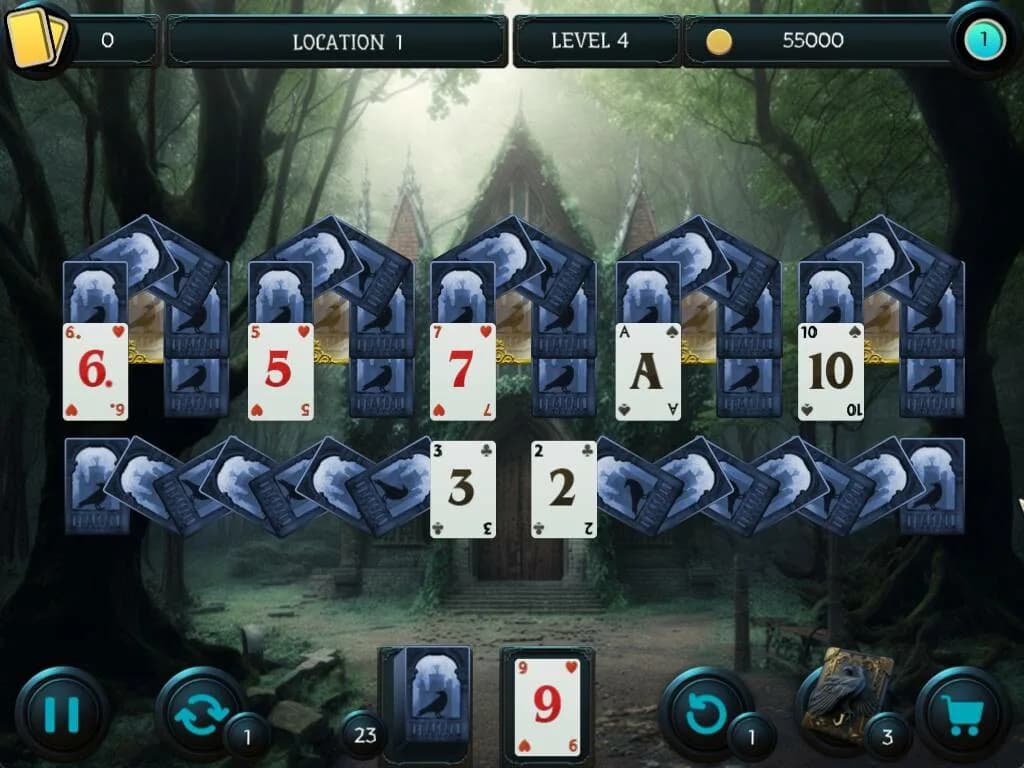 Mystery Solitaire. The Black Raven 5 görsel 2