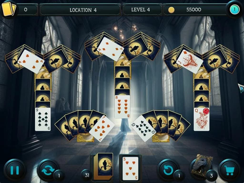 Mystery Solitaire. The Black Raven 5 görsel 5