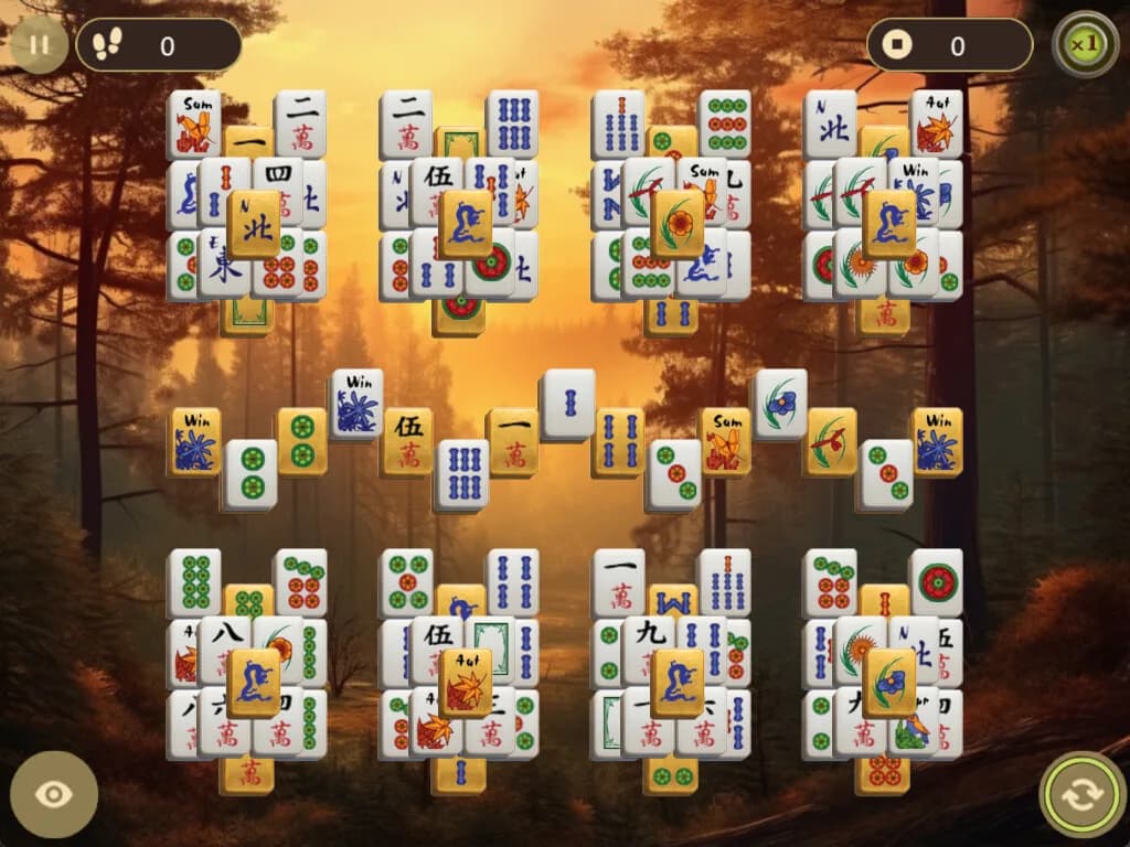 Nature Mahjong görsel 5