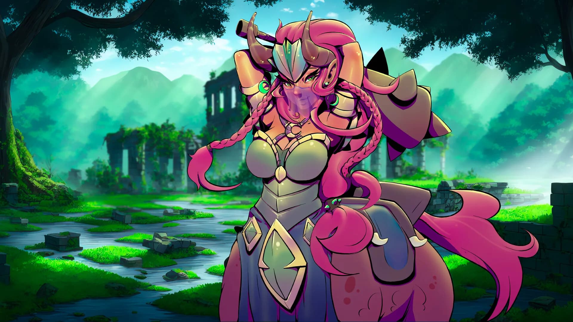 Mythology Waifus Mahjong görsel 7
