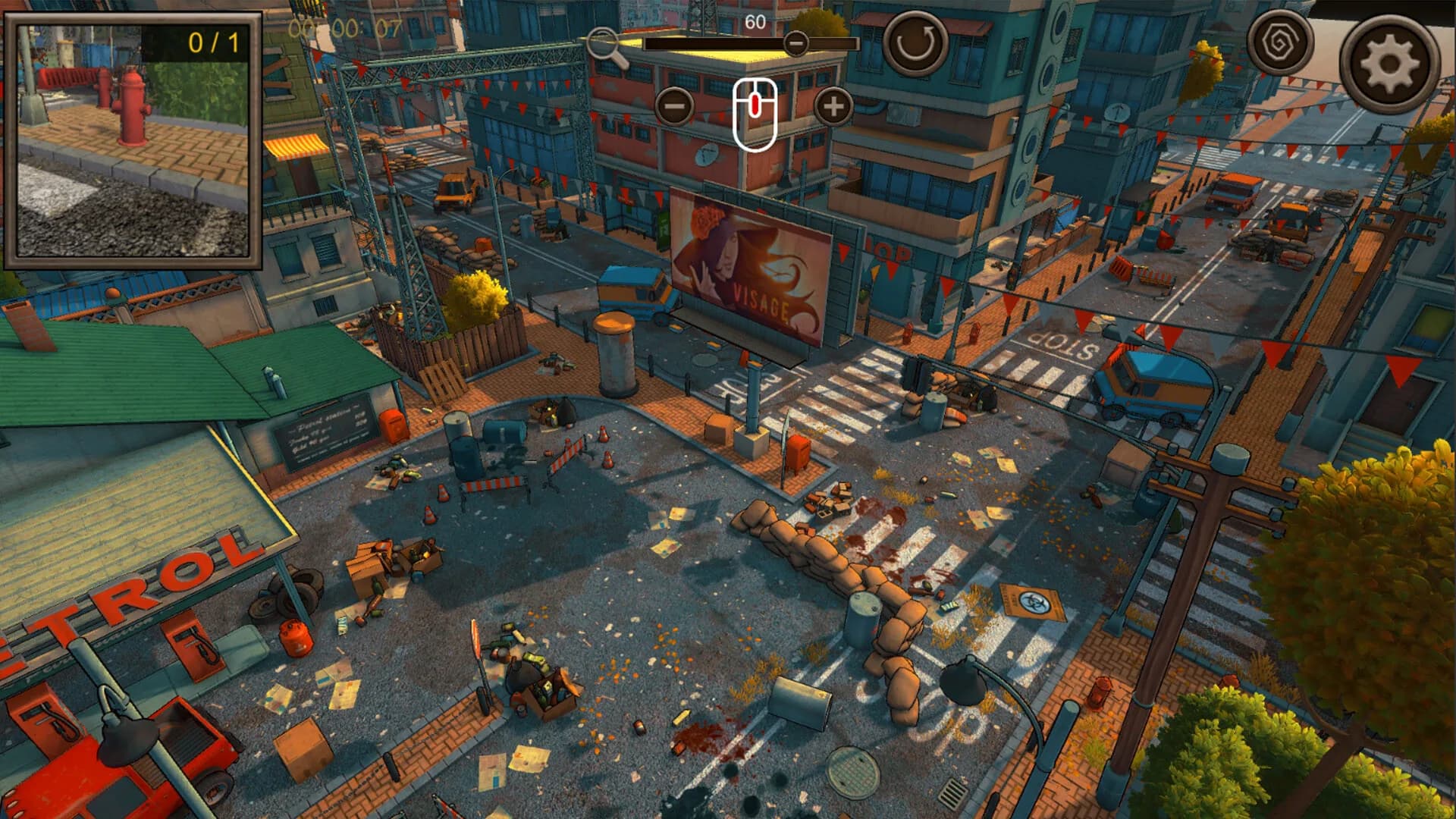 Hidden Post-Apocalyptic 4 Top-Down 3D görsel 5
