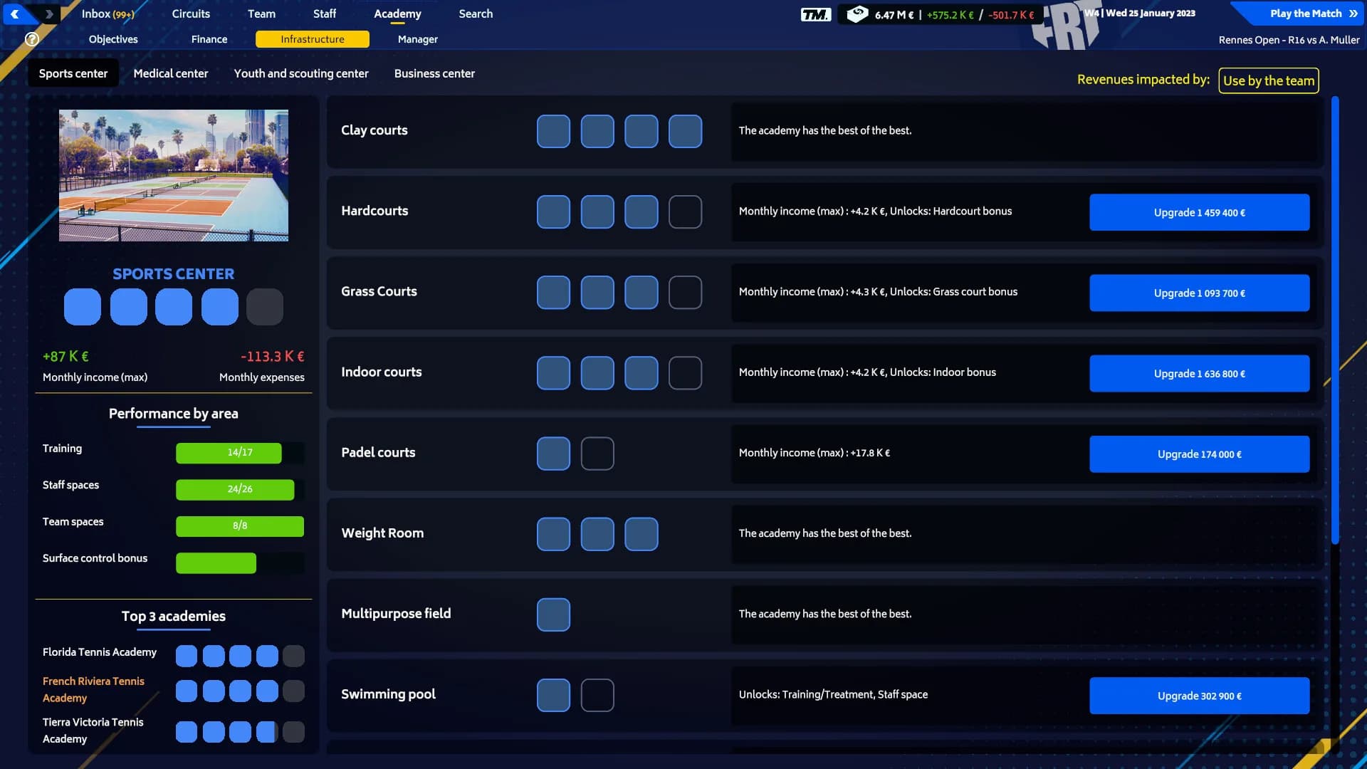 Tennis Manager 2023 görsel 4