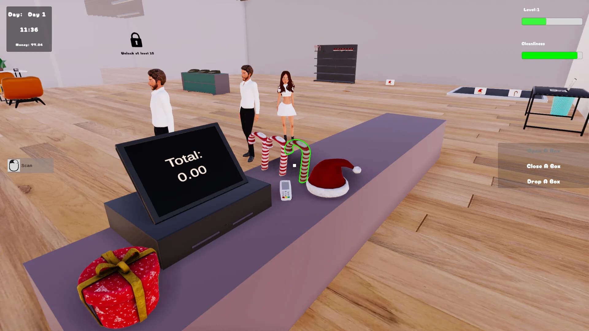 Christmas Market Shop Simulator görsel 2