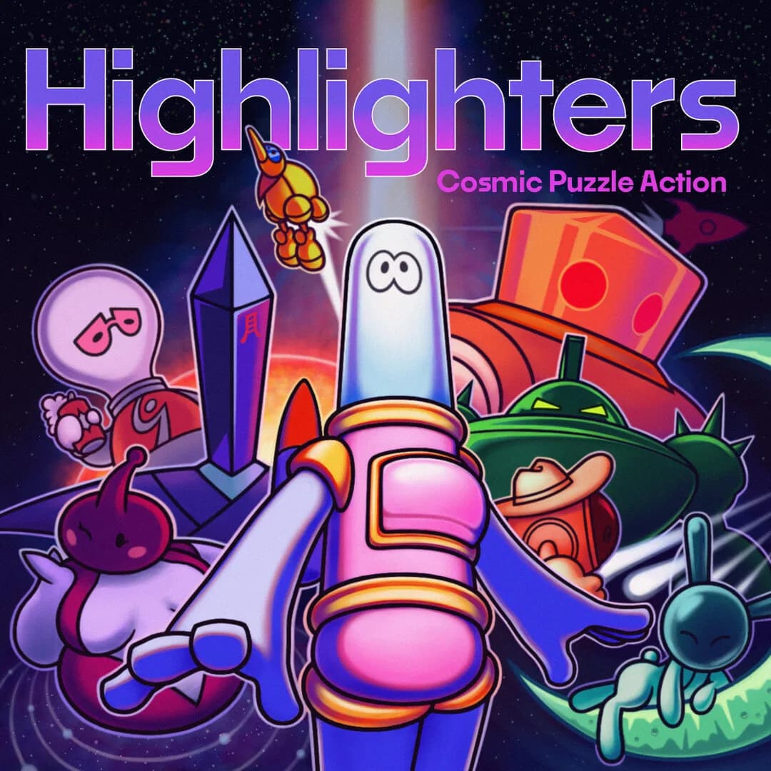 Highlighters: Cosmic Puzzle Action görsel 2