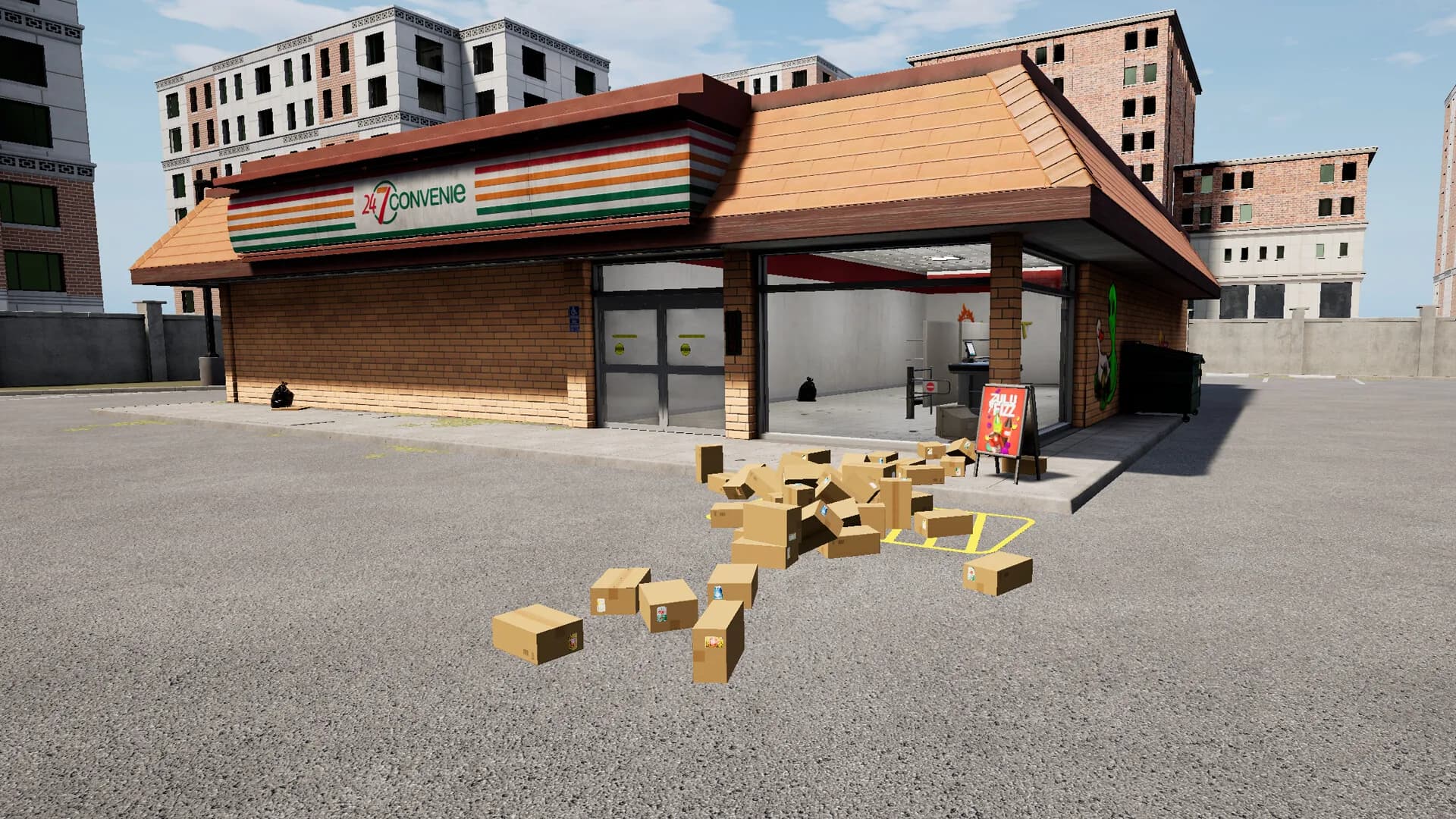 Mini-Market Simulator VR görsel 3