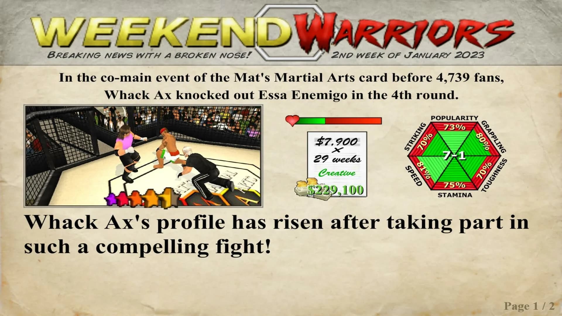 Weekend Warriors MMA görsel 13