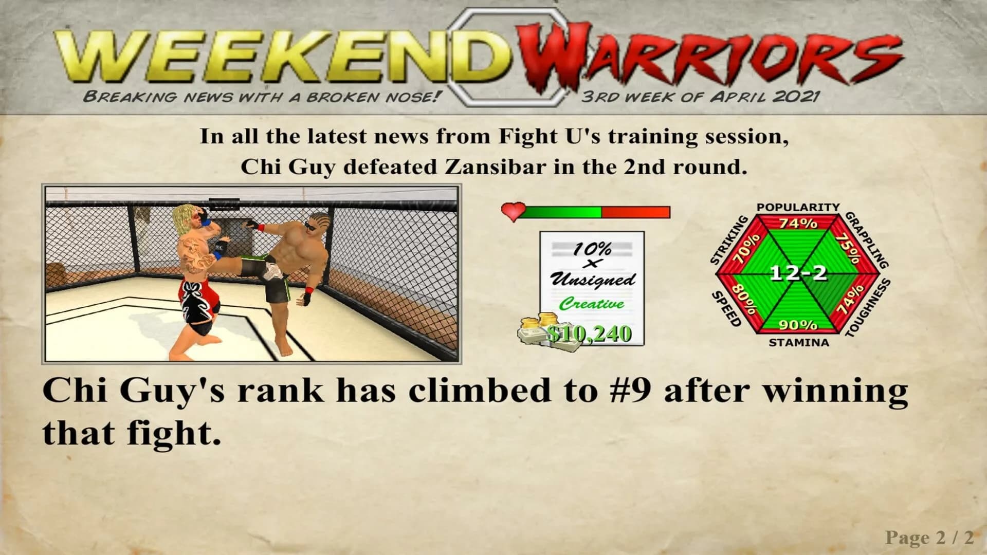 Weekend Warriors MMA görsel 8