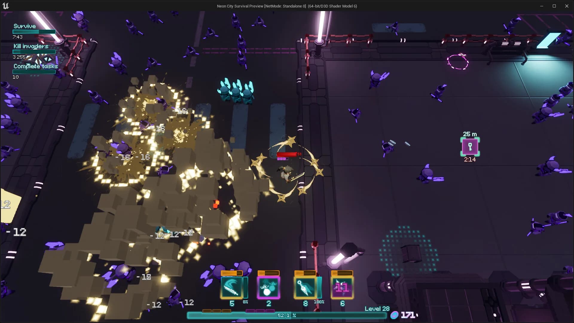 Neon City Survivor görsel 7
