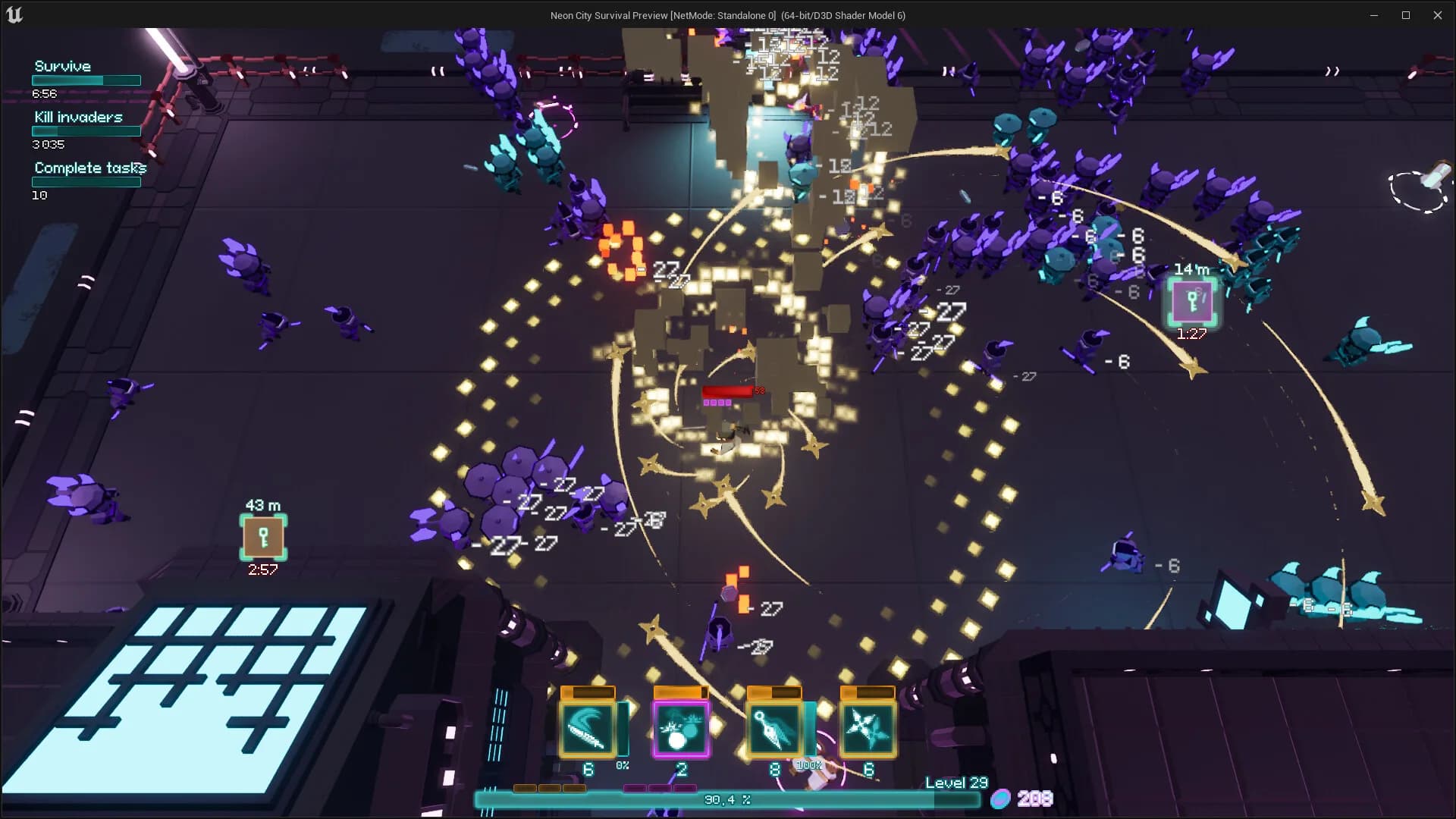 Neon City Survivor görsel 8