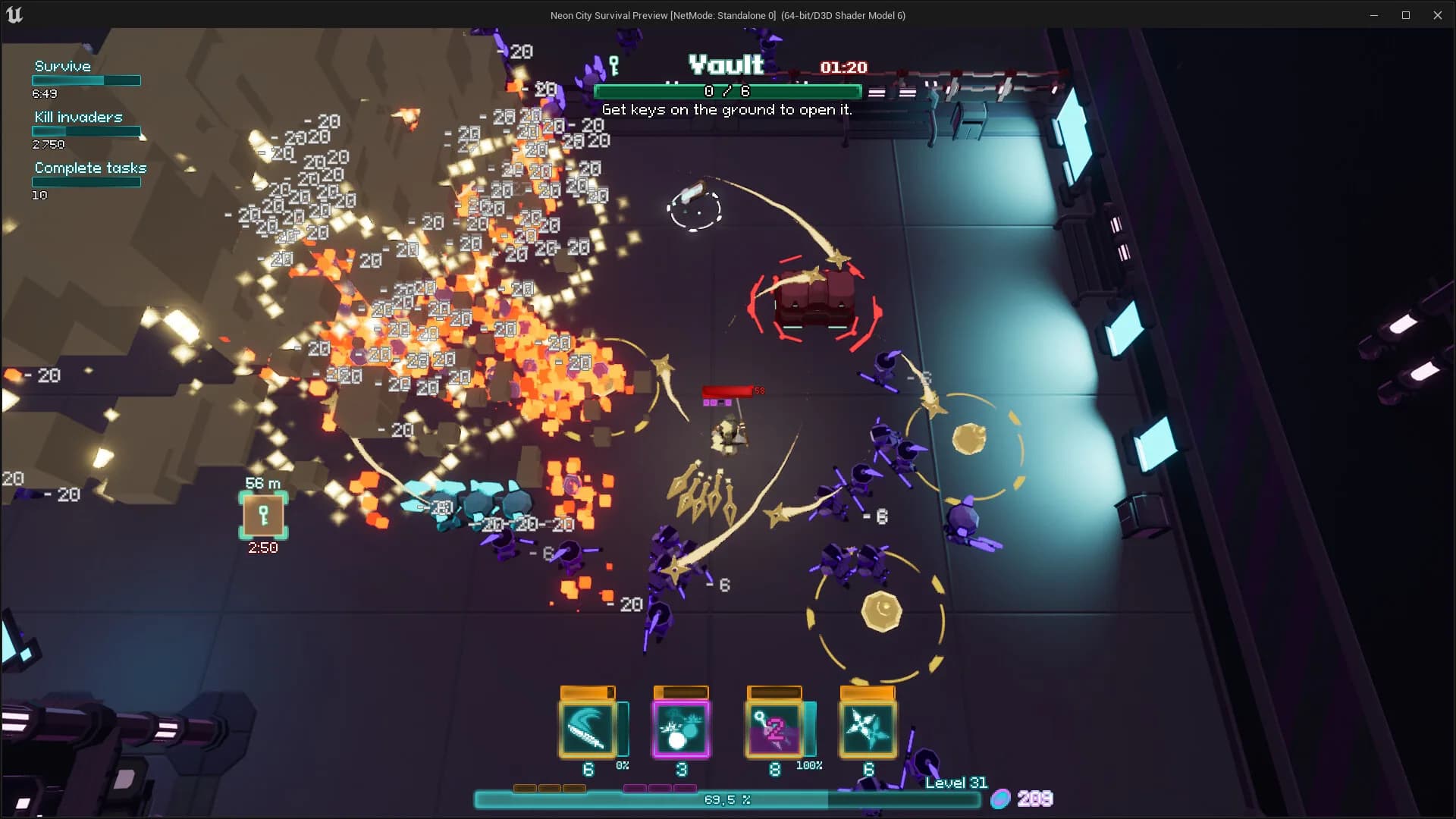 Neon City Survivor görsel 9