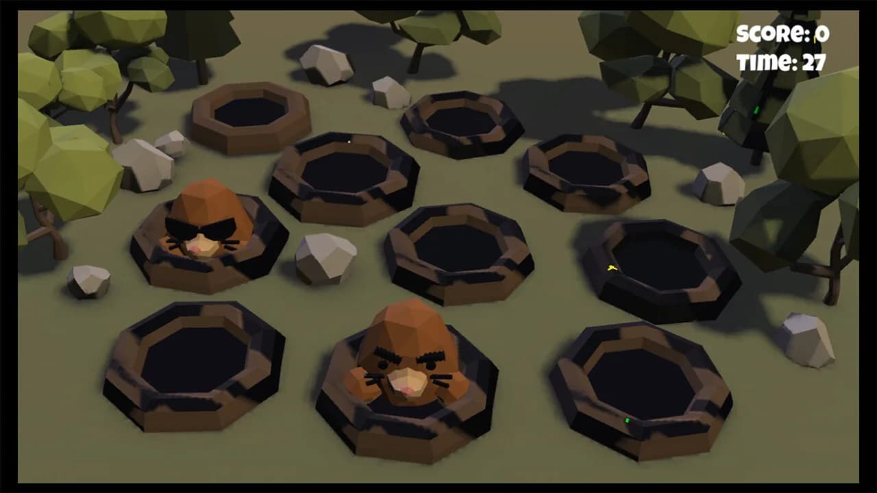 3D Whac-A-Mole görsel 2