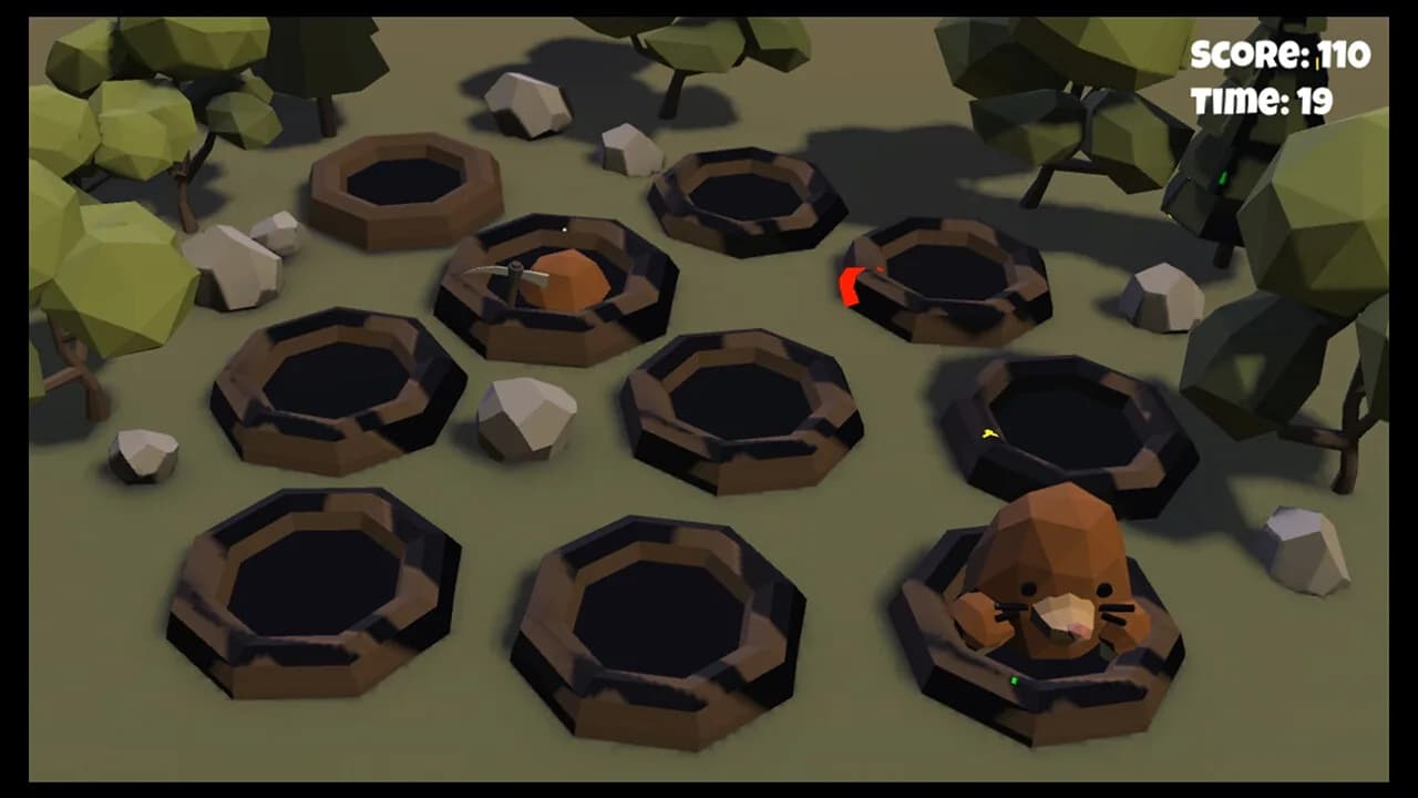 3D Whac-A-Mole görsel 5