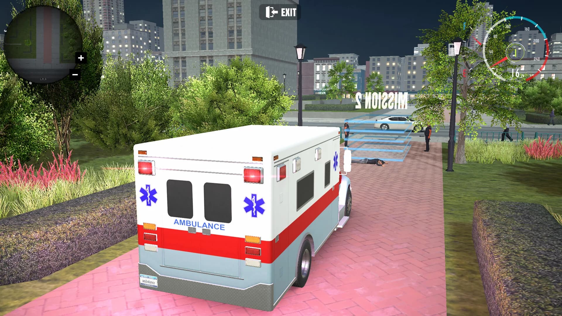 City Ambulance Car Driving görsel 6