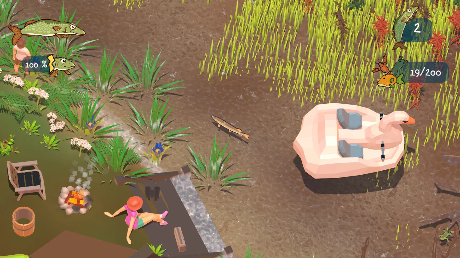 Fish Simulator: Agonik Lake görsel 10