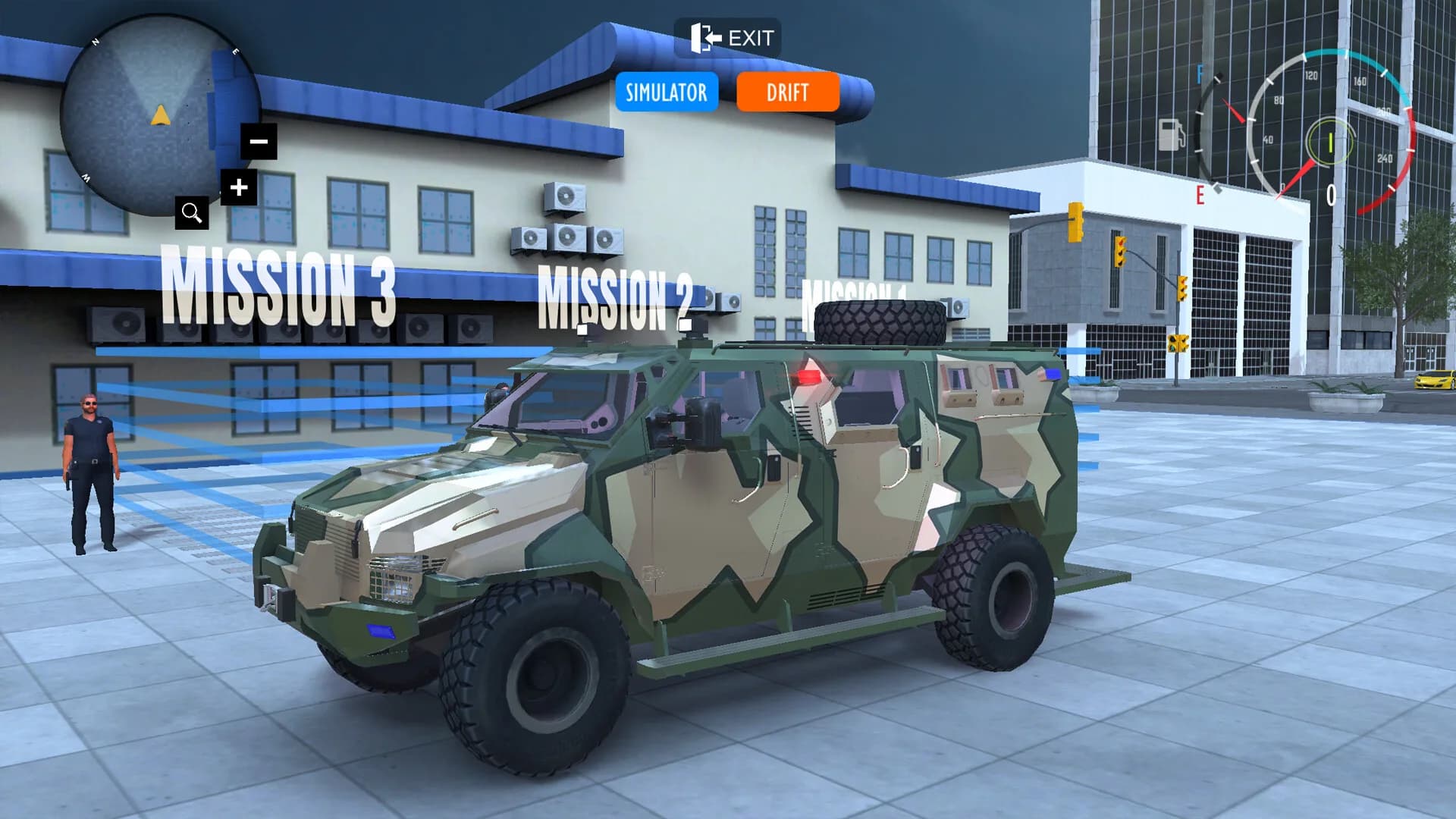 Police Car Armored: Cop Simulator görsel 2