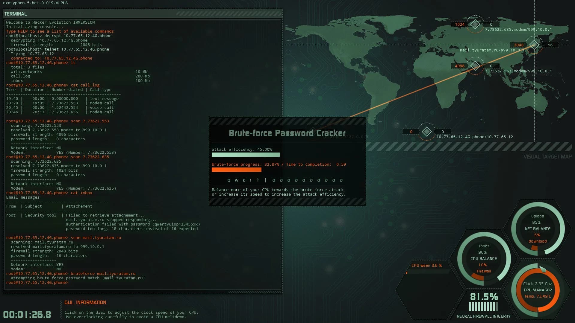 Hacker Evolution IMMERSION görsel 5