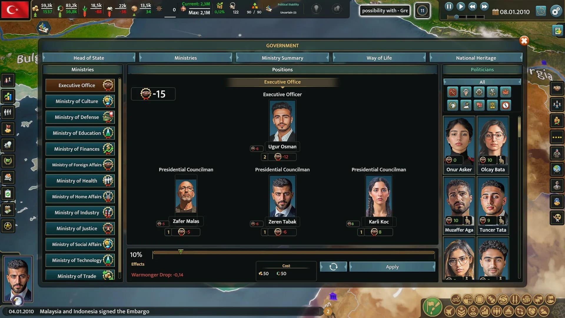 Realpolitiks 3: Earth and Beyond görsel 8