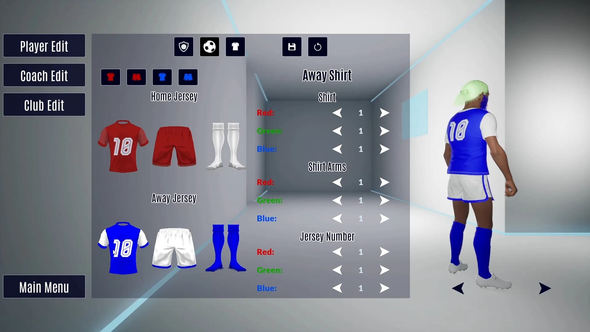 Soccer Footballers Tactics görsel 9