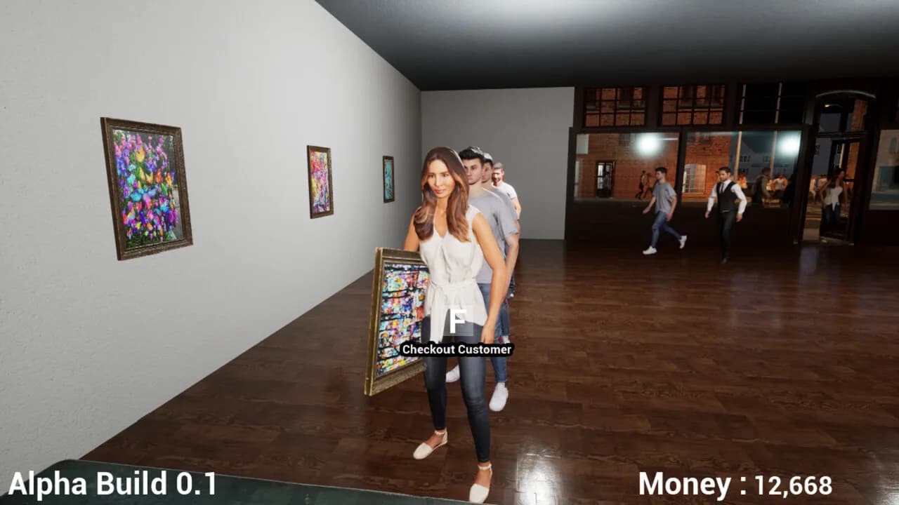 Art Gallery Simulator görsel 2