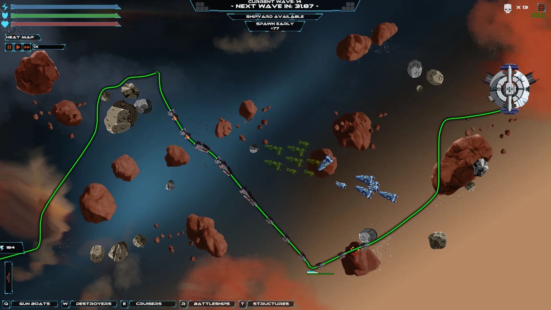 The Fall of Aether Station görsel 2