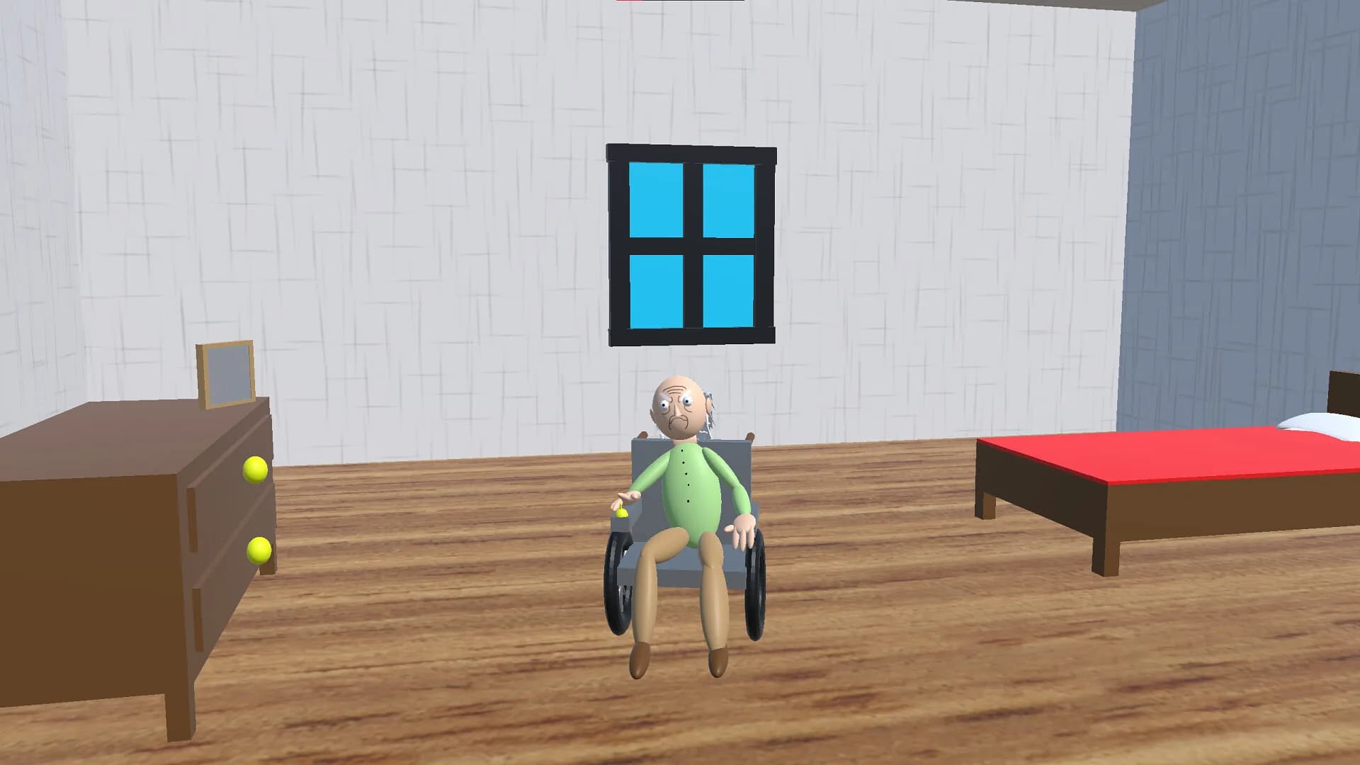 Larry's new wheelchair görsel 2