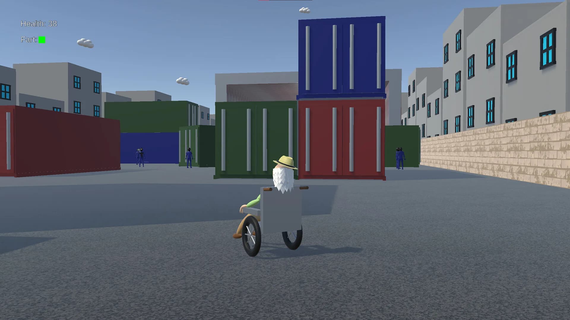 Larry's new wheelchair görsel 5