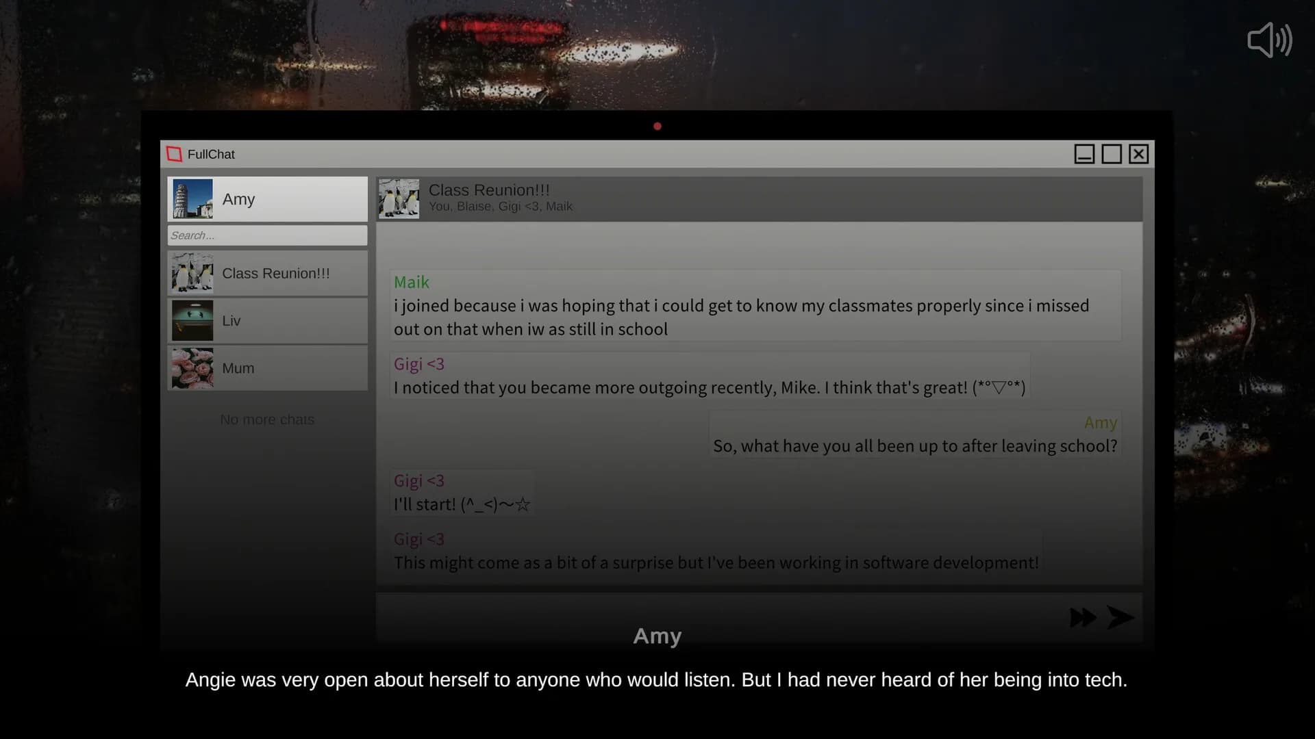 Class Reunion Chat Room görsel 4