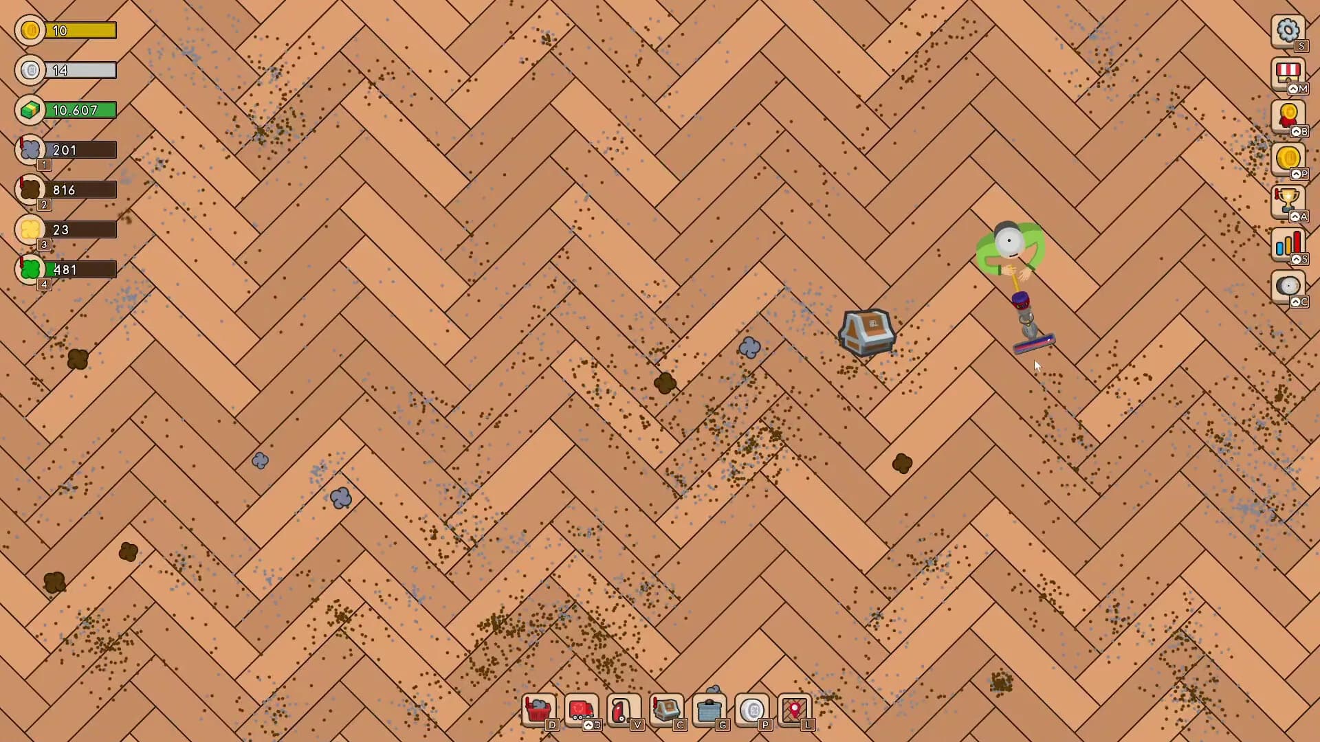 Vacuum Warrior - Idle Game görsel 3