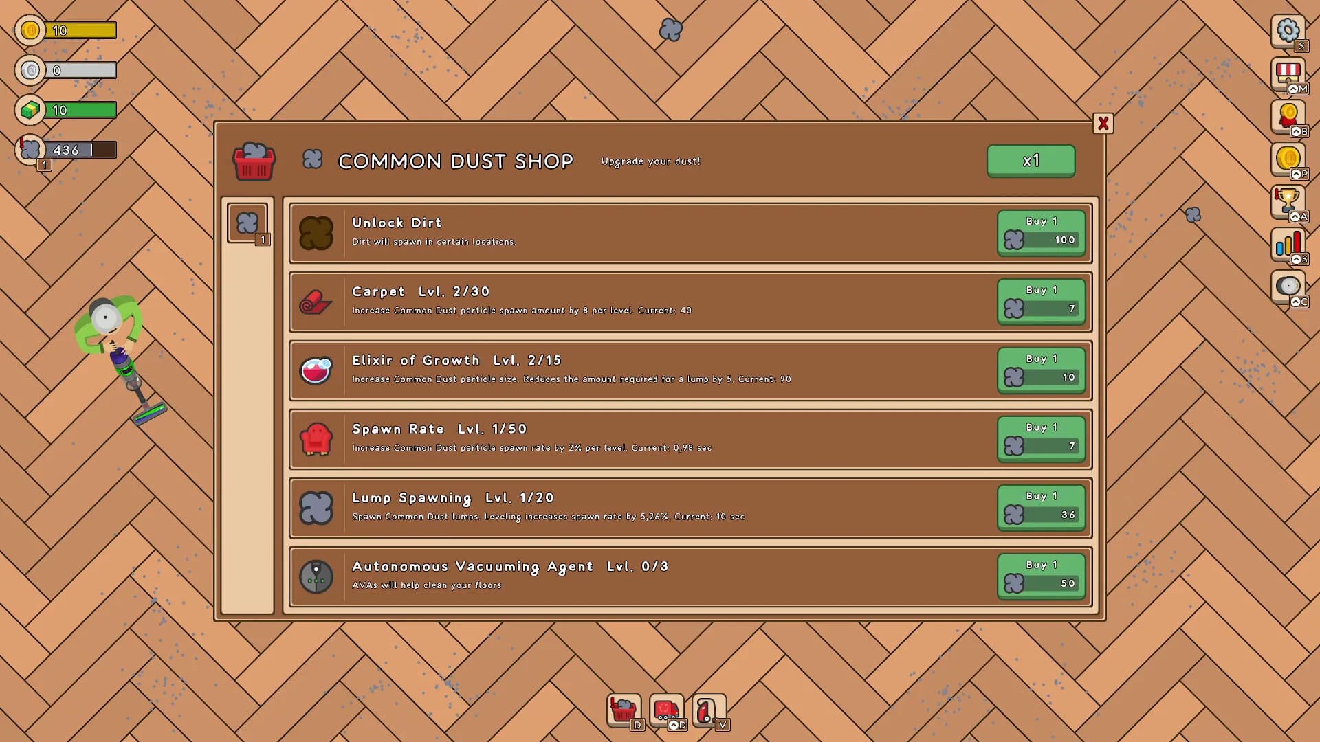 Vacuum Warrior - Idle Game görsel 7