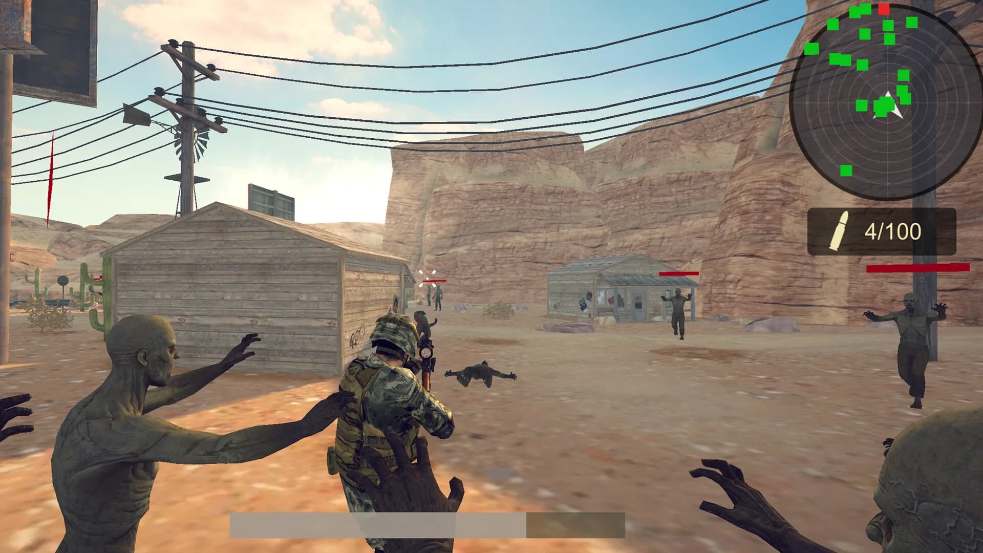 Real Zombie War Simulator görsel 2