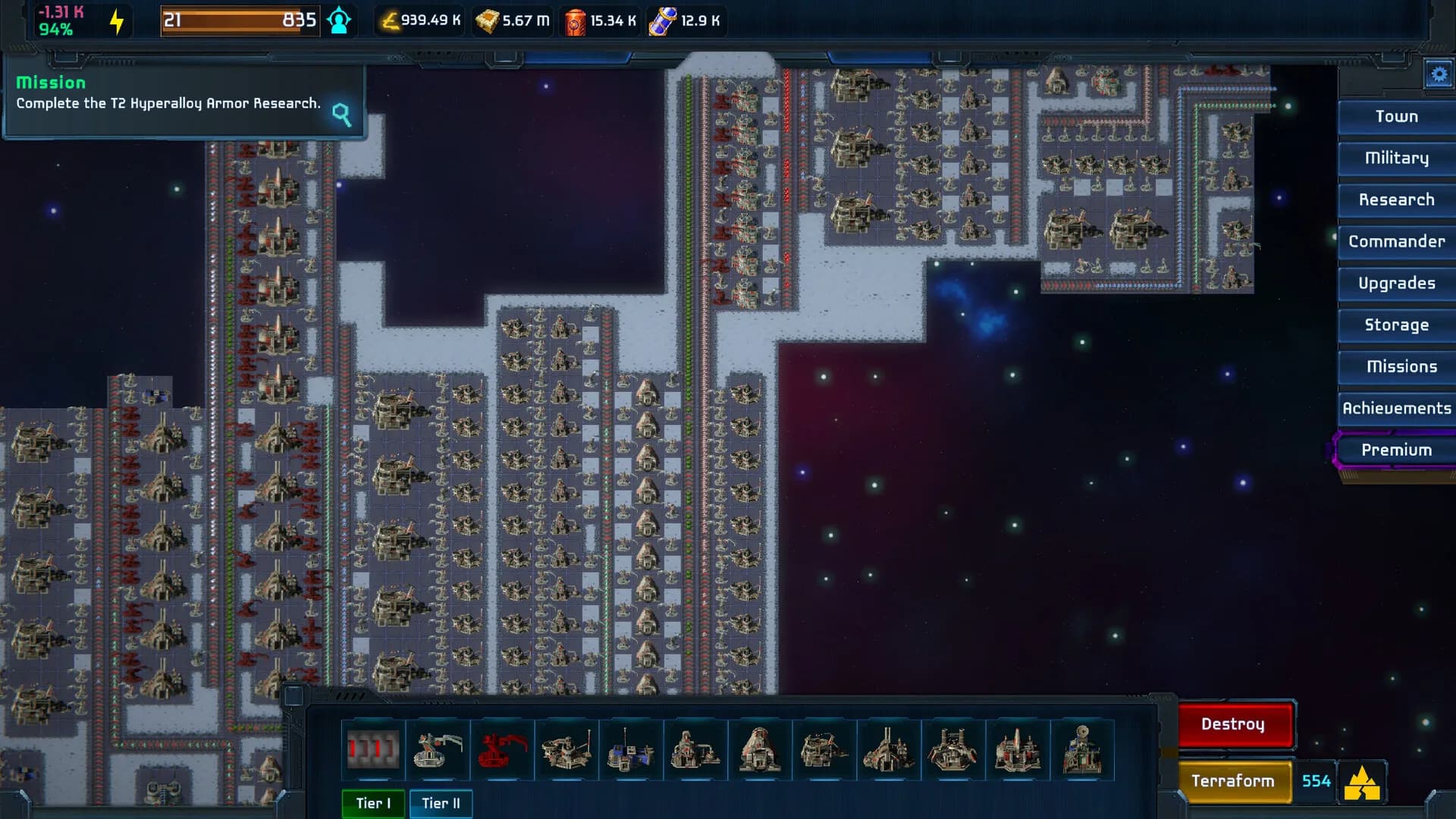 Planetary Factory - An Idle Automation Game görsel 2