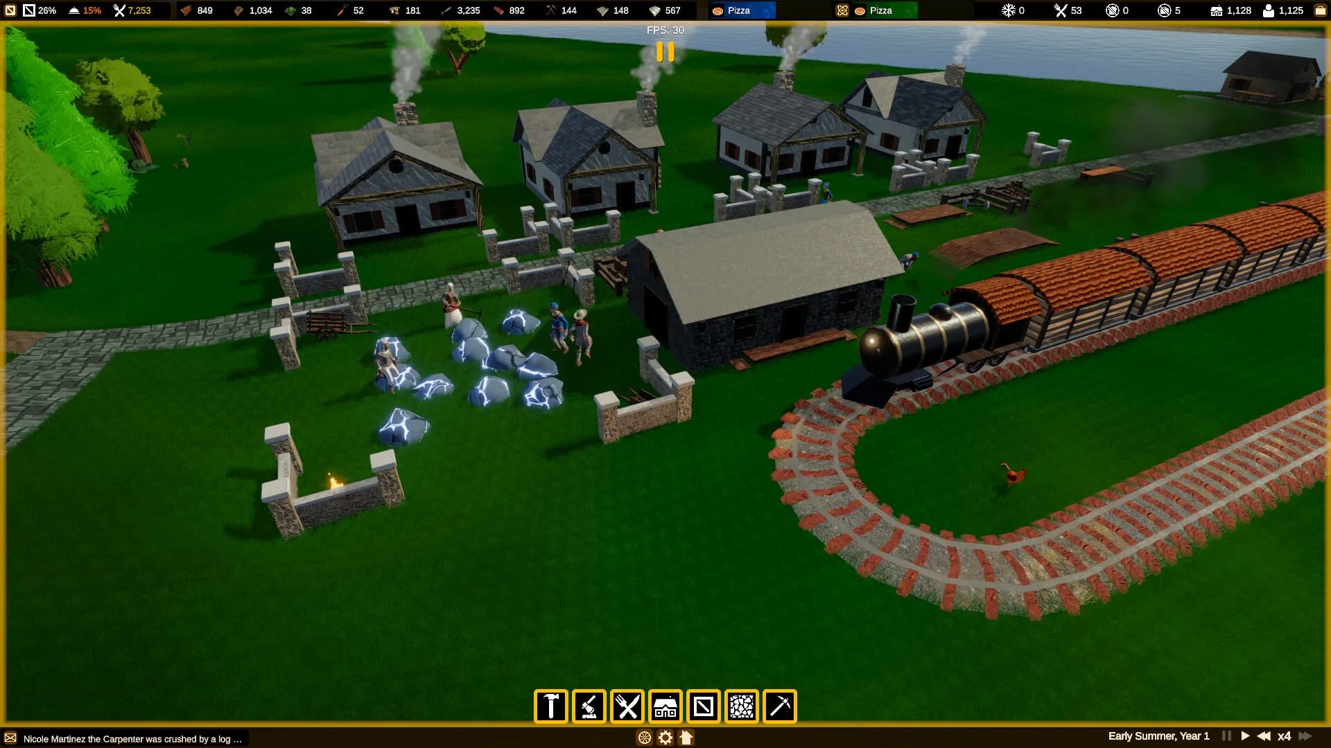 Wildwood: A Town Building Game görsel 2