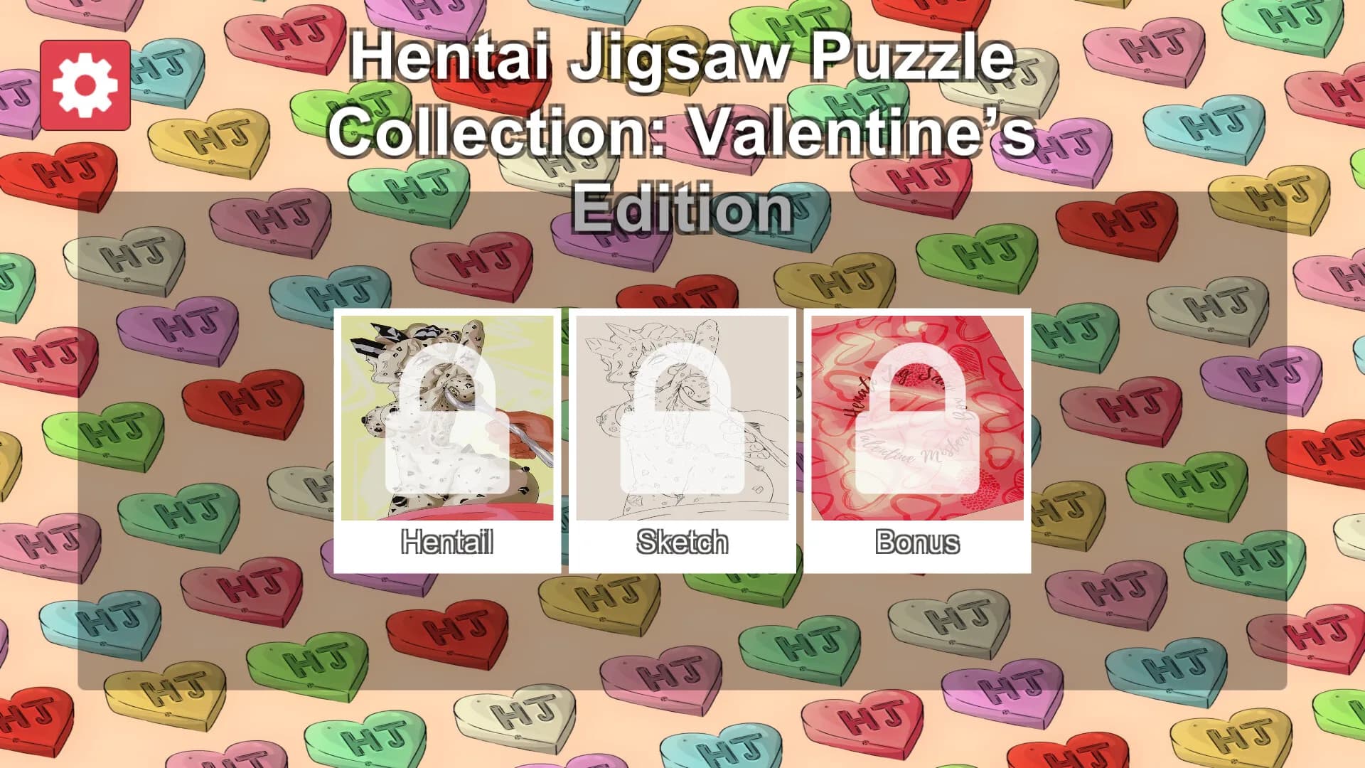 Hentai Jigsaw Puzzle Collection: Valentine’s Edition görsel 3