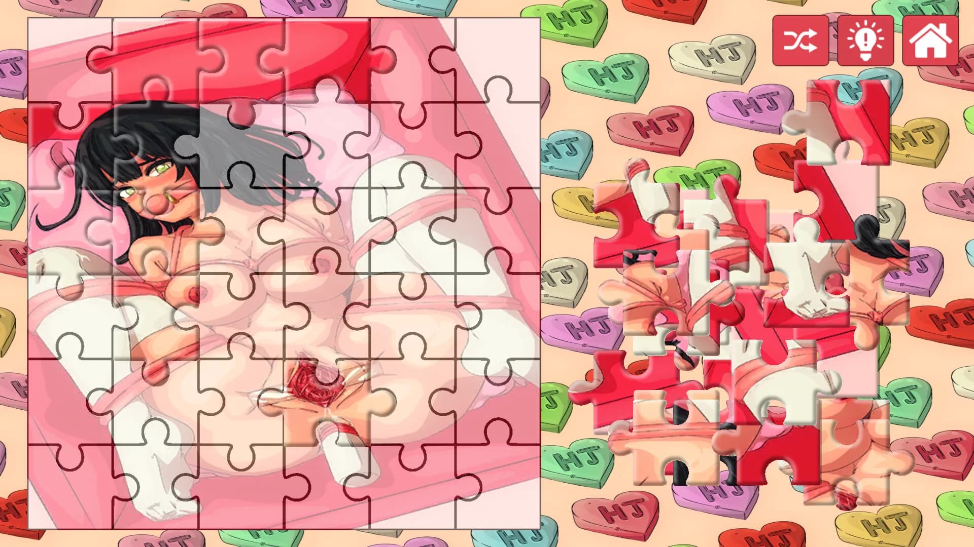 Hentai Jigsaw Puzzle Collection: Valentine’s Edition görsel 4