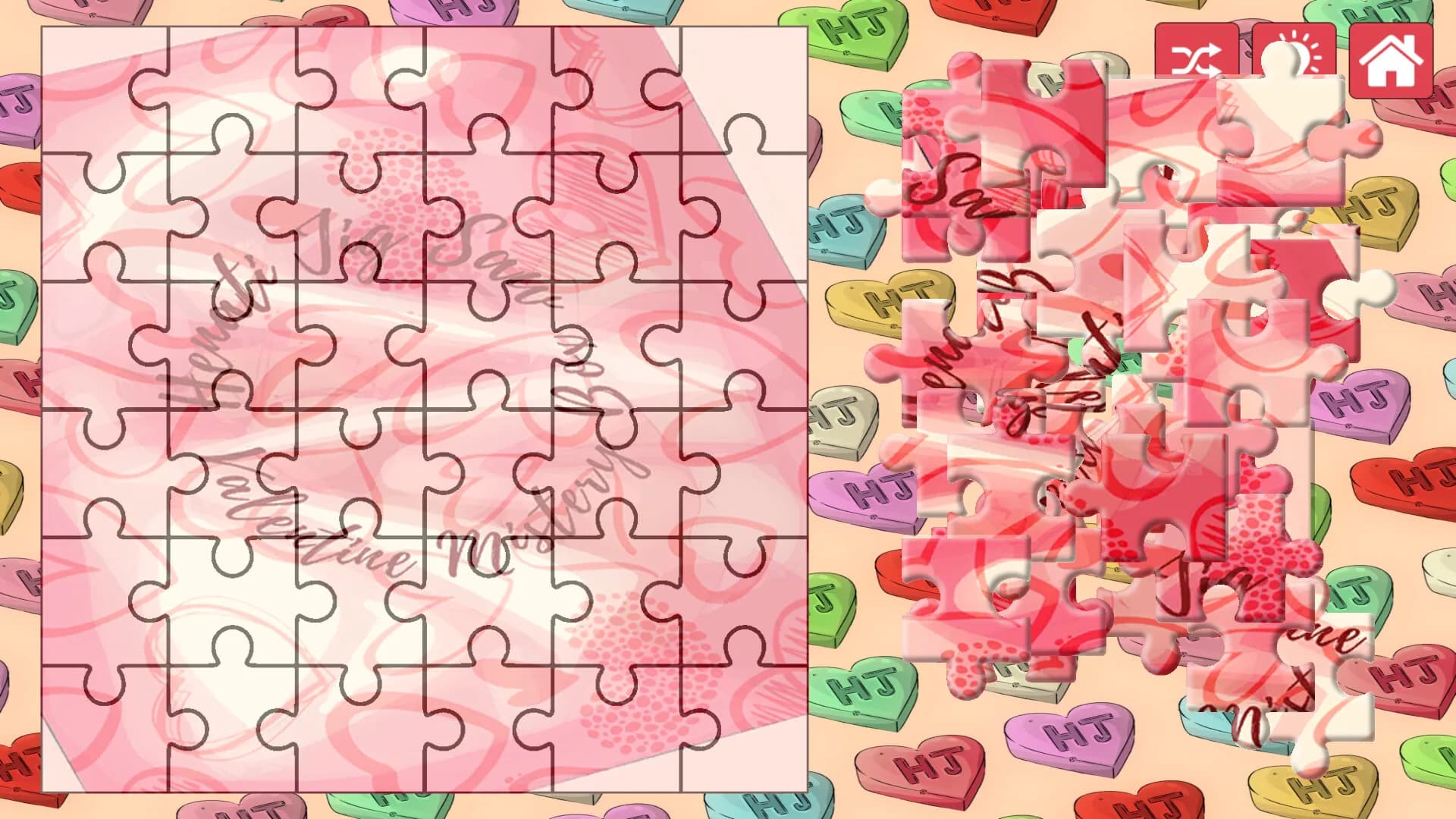 Hentai Jigsaw Puzzle Collection: Valentine’s Edition görsel 5